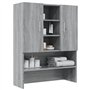 Meuble pour machine à laver Sonoma gris 70,5x25,5x90 cm
