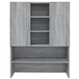 Meuble pour machine à laver Sonoma gris 70,5x25,5x90 cm