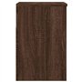vidaXL Banc à Chaussures Armoire à Chaussures Meuble de Rangement Etagère de Rangement Couloir Chêne Marron 60x30x45 cm Bois d'I