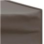 Tente de réception pliable avec parois Taupe 3x3 m