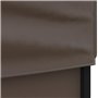 Tente de réception pliable avec parois Taupe 3x3 m