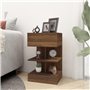 Tables de chevet 2pcs Chêne marron 40x35x65cm Bois d ingénierie