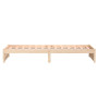 Cadre de lit Bois massif 90x200 cm