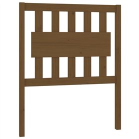 Tête de lit Marron miel 80
