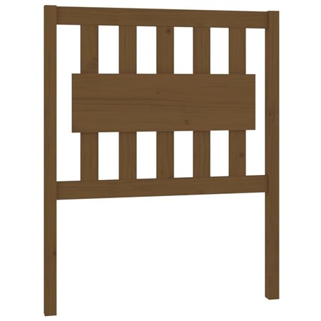 Tête de lit Marron miel 80