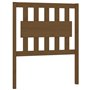 Tête de lit Marron miel 80