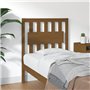 Tête de lit Marron miel 80,5x4x100 cm Bois massif de pin