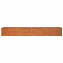 Bussandri Exclusive - Jardinière surélevée 320x80x45 cm acier corten rouillé