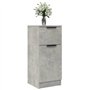 Buffet Gris béton 30x30x70 cm Bois d ingénierie
