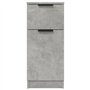 Buffet Gris béton 30x30x70 cm Bois d ingénierie