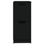 Revera Buffet noir 30 x 30 x 70 cm en bois multicouche