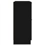 Revera Buffet noir 30 x 30 x 70 cm en bois multicouche