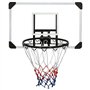 vidaXL Panneau de Basket-Ball Transparent 71x45x2,5 cm Polycarbonate