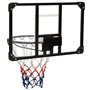 vidaXL Panneau de Basket-Ball Transparent 71x45x2,5 cm Polycarbonate