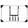 vidaXL Panneau de Basket-Ball Transparent 71x45x2,5 cm Polycarbonate