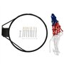 vidaXL Panneau de Basket-Ball Transparent 71x45x2,5 cm Polycarbonate