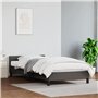 Giroletto con Testiera Crema 80x200 cm in Similpelle