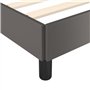 Giroletto con Testiera Crema 80x200 cm in Similpelle