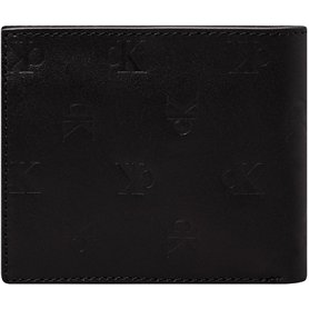 Calvin Klein Jeans AOP Emboss Bifold W/Coin Portefeuille Double pli Homme