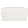 Revera Support pour moniteur blanc 60 x 27 x 14 cm Bois massif de pin
