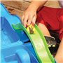 vidaXL Chariot de Loisirs Aquatique, Circuit d'eau avec Accessoires, Table de Jeu à Eau Repliée avec Poignée Jardin Terrasse, Po
