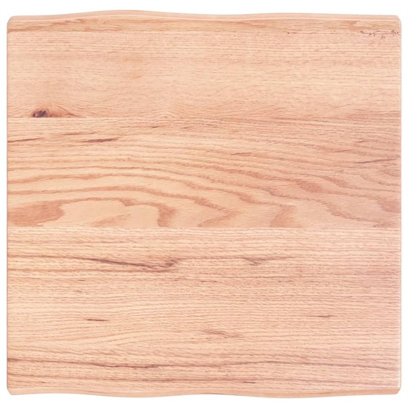 vidaXL Dessus de Table, Remplacement du Plateau de Table avec Bord Vif, Tableau de Bricolage Intérieur, Bois Massif Traité Bordu