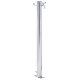vidaXL Colonne à Eau de Jardin 80 cm Acier Inoxydable Rond