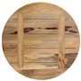 vidaXL Dessus de Table, Dessus de Table de Remplacement, Dessus de Rechange Salle à Manger, Ø 50x1,5 cm Rond Bois Massif de Mang
