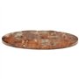 5 cm Rond Bois Massif de Récu