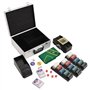 vidaXL Jeu de Jetons de Poker 300 pcs