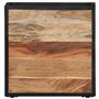vidaXL Table de Chevet Murale, Armoire de Nuit Suspendue, Meuble de Rangement Flottant Chambre à Coucher Intérieur, Bois Massif 
