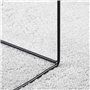 vidaXL Tapis à Poils Courts, Moquette de Sol, Tapis de Zone, Carpette de Salon Chambre à Coucher Salle de Séjour, Moderne, Gris 
