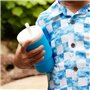 Ma premiere tasse - INFANTINO - Silicone - Bleu océan