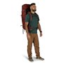 Sac à dos de randonnée Osprey Aether 65 Rouge 65 L