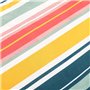 Parure de lit - TODAY - Sunshine - 11.23 imprimé rayé - 2 personnes - 220 x 240 cm - 100% Coton 57 fils