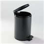Poubelle de SDB - TODAY - UTILITY - 3 L - Ø 17 x x H 25 cm - Polypropylene - Soft Black