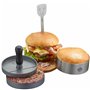 Presse pour hamburgers Gefu G-89494 3 Pièces Argenté Aluminium Acier