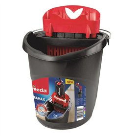 Seau de Lavage Vileda Ultramax Noir Rouge Plastique 10 L 38 x 38 x 38 cm