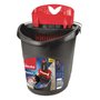 Seau de Lavage Vileda Ultramax Noir Rouge Plastique 10 L 38 x 38 x 38 cm