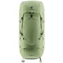 Sac à dos de randonnée Deuter Aircontact Lite 45+10 SL Vert Polyester 55 L