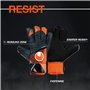 Gants de Gardien de But Uhlsport Starter Resist+ Fluo Noir Adultes