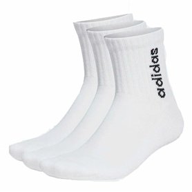 Chaussettes de Sport Adidas C Lin Vertic 3P Blanc 46-48