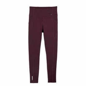Leggings de Sport pour Femmes Puma Favorite Forever High Waist 7/8 Bordeaux