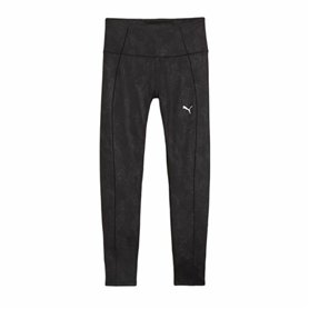 Leggings de Sport pour Femmes Puma Studio Hw 7/8 Aop Noir