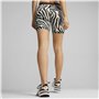 Leggings de Sport pour Femmes Puma Animal Remix 5" Bike Zebra Blanc
