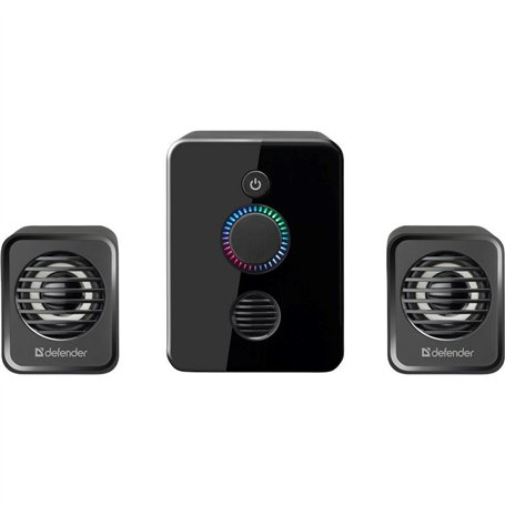Haut-parleurs de PC Defender 65212 Noir 5 W 11 W