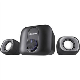 Haut-parleurs de PC Defender 65213 Noir 6 W 11 W