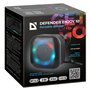 Haut-parleurs bluetooth portables Defender 65009 Noir 3 W