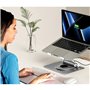 Support Pliable et Réglable pour Portable Unitek D1109B01 Aluminium