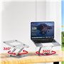 Support Pliable et Réglable pour Portable Unitek OT180SL01 Aluminium